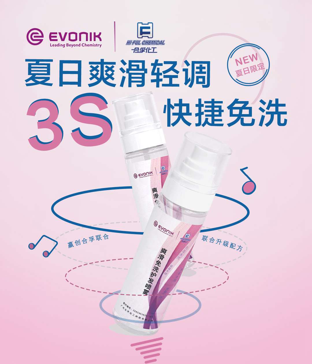 夏日爽滑輕調，3S快捷免洗